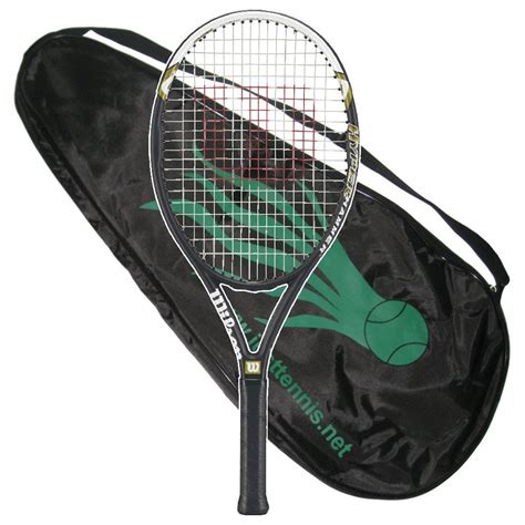 wilson  hyper hammer tennis racquet strung  cover choice