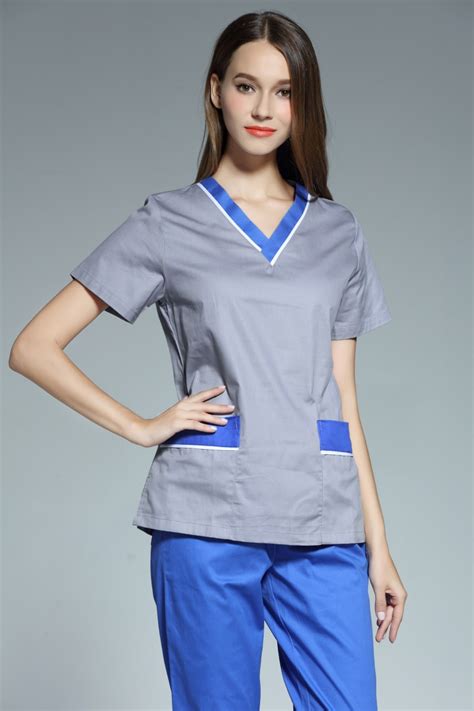 2017 sale new women s short sleeve medical scrub uniforms set dental