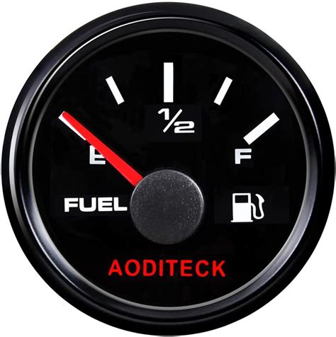 amazoncom aoditeck marine fuel gauge  boat gas gauge fuel level gauge  car truck vehicle