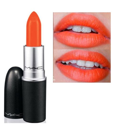 Mac Matte Lipstick Orange 3 Gm Buy Mac Matte Lipstick