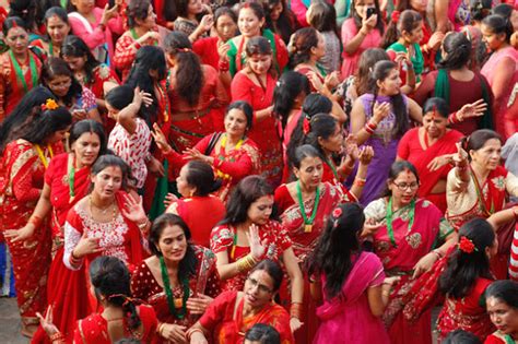 Haritalika Teej Is Being Celebrated By The Hind Women Around The World
