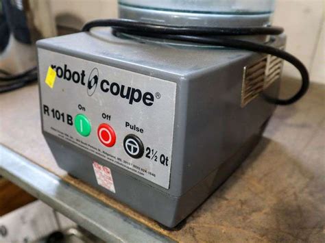 robot coupe rb food processor roller auctions