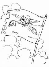 Piratenflagge Malvorlage sketch template