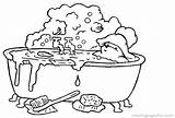 Coloring Pages Bath Bubble Animated Color Bathroom Getcolorings Getdrawings Gifs sketch template