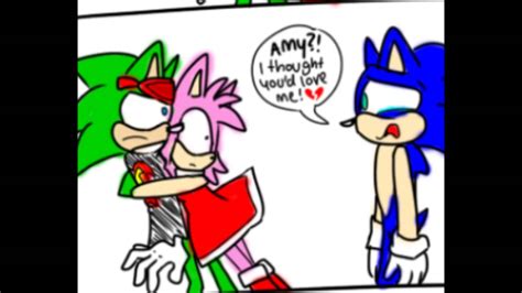 scourge the hedgehog and amy rose