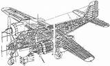 Cutaway Ww2aircraft Aircraft sketch template