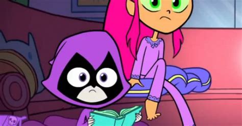 Teen Titans Go Season 2 Episode 10 Raven Starfire Pyjamas Teen