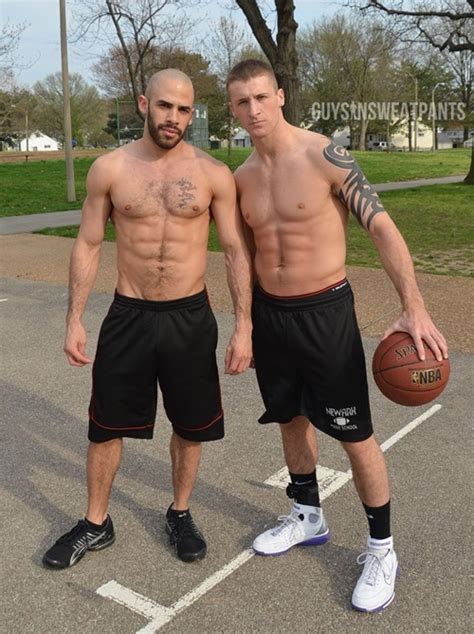 sweaty basketball players austin and connor fuck wildly after the game rough straight men