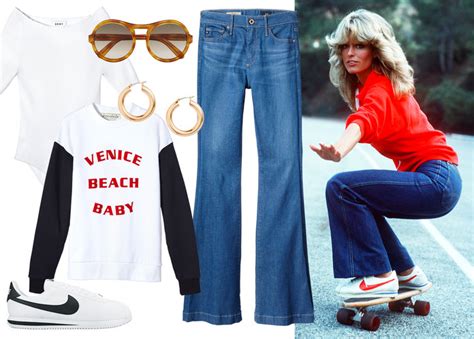 two ways to style flare jeans like a 70s icon