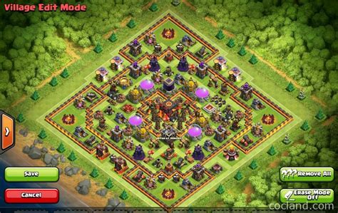 Top Town Hall 10 Base Layouts With 275 Walls By Ash Coc Games 4u