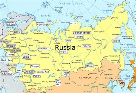clickable map   geography  russia