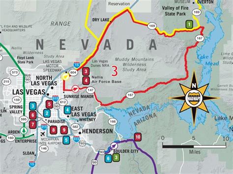 mad maps gotlas1 get outta town scenic road trips map las vegas