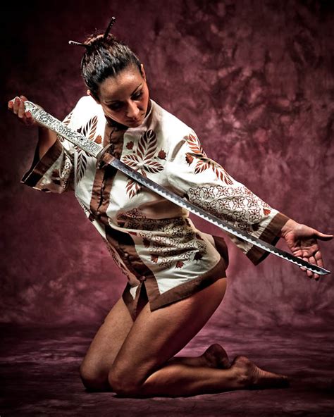 Female Warrior Samurai By Qnetx On Deviantart