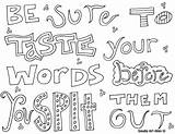 Cute Coloring Pages Quotes Quotesgram sketch template