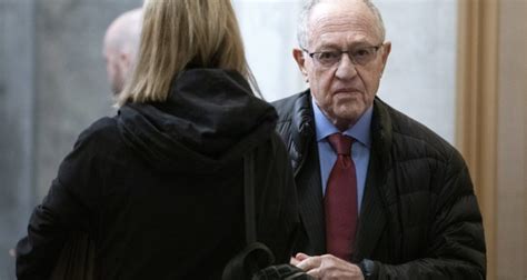 dershowitz says false sex charges have silenced his voice on behalf of