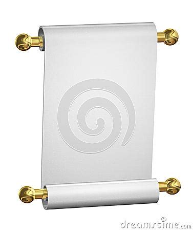 white paper scroll royalty  stock photo image