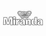 Miranda Pintar sketch template