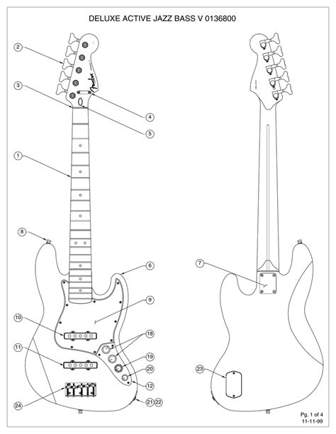 bass guitar wiring diagrams  bass preamp wiring diagram    hand  diagram