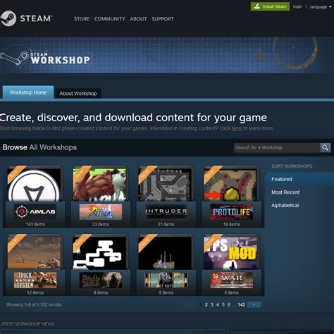 steam workshop alternatives  similar software alternativetonet