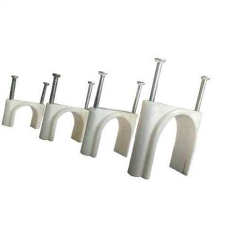 Off Cream Plastic Pipe Clamp Upvc Pipe Clamps 1 Inch Size