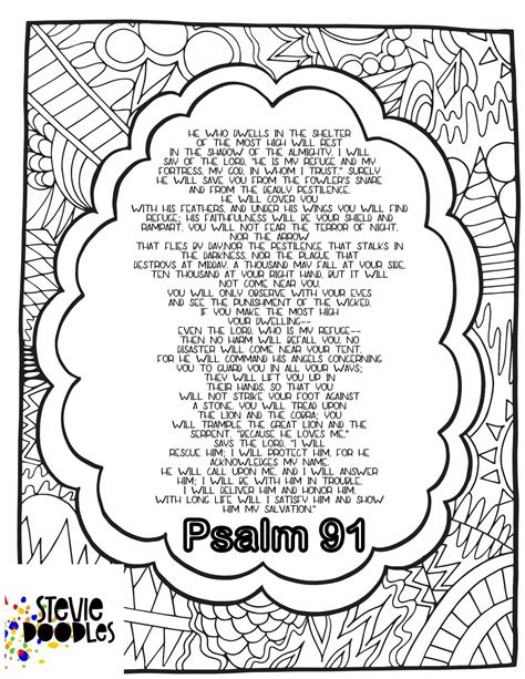 psalm  coloring page coloring pages world