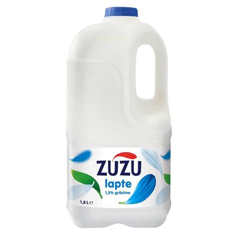 zuzu lapte semidegresat zuzu  grasime   auchan