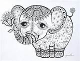 Coloring Mandalas Olifant Elefant Kleurplaat Calf Kleurplaten Erwachsene Elefantes Magnificient Dieren Elephants Zentangle Archivioclerici Volwassen Everfreecoloring Paisley Tall Semynova Malvorlagen sketch template