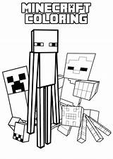 Coloring Lego Minecraft Pages Getcolorings Creeper Spider Printable sketch template