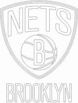 Nets Lakers sketch template