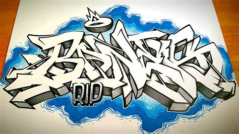 graffiti sketches  student show
