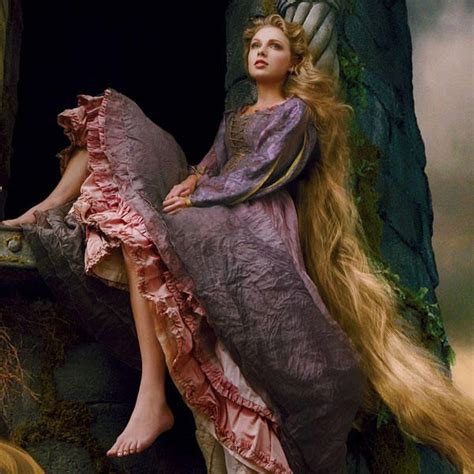 taylor swift as rapunzel in new disney ad inspiration