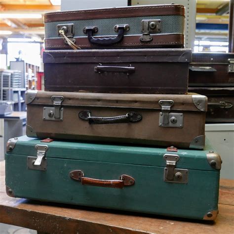 vintage koffers van dijk ko