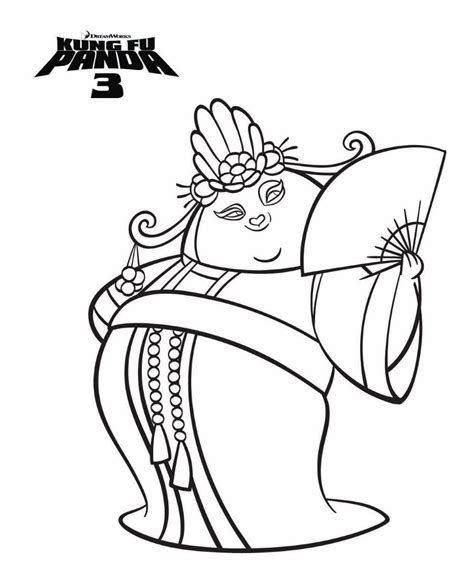 kung fu panda  coloring pages coloring home