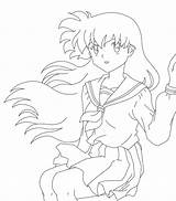 Kagome Lineart sketch template