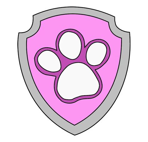 cool paw patrol badge templates kitty baby love