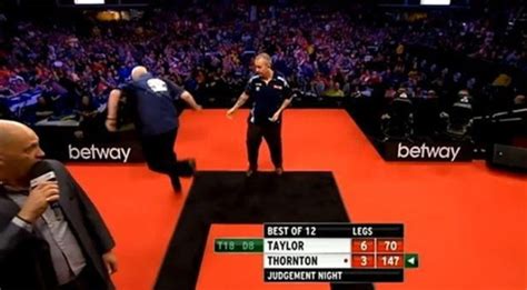 times darts players hilariously fell  stage betting darts