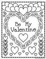 February Coloring Pages Printable Getcolorings Color Print sketch template