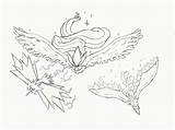 Pokemon Articuno Coloring Pages Moltres Zapdos Printable Legendary Choose Board sketch template