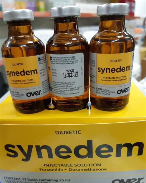 synedem ml anti edematose diuretic anti inflammatory aids  control