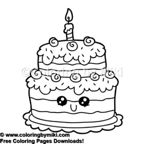 unicorn birthday cake coloring pages wickedgoodcause