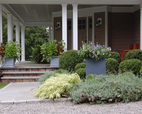 front porch landscaping home design ideas pictures
