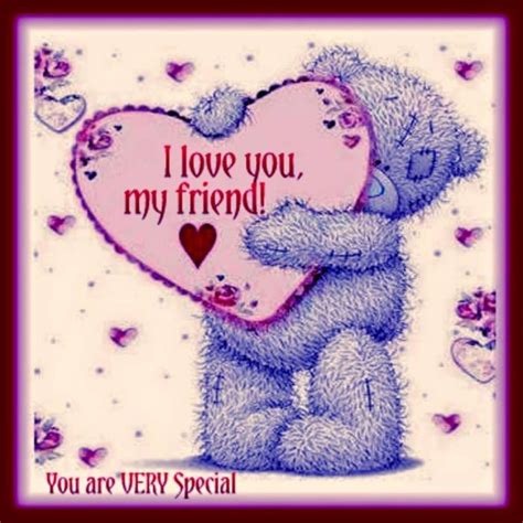 love   friend youre  special teddy bea friends