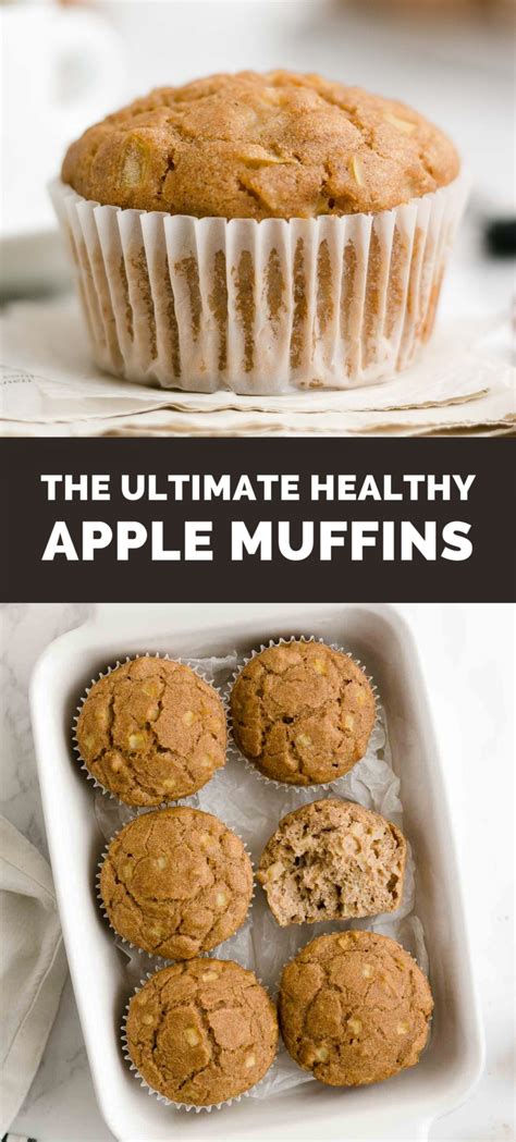 The Ultimate Healthy Apple Muffins Amy S Healthy Baking