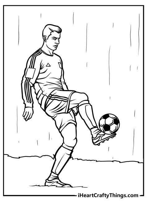 football player coloring pages  kids