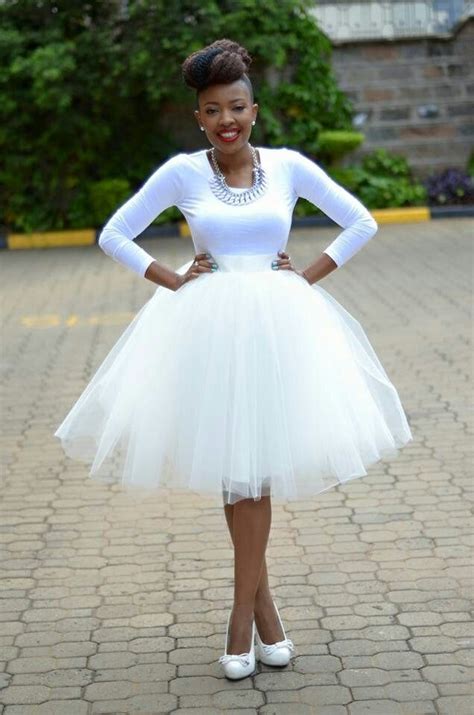 white tulle skirt kambua kenyanfashion tulle skirts outfit african fashion dresses