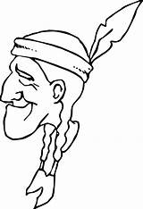 Old Coloring Man Pages Indian American Popular Getcolorings sketch template