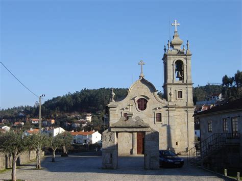 igreja matriz de pinheiro oliveira de frades   portugal