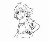 Inazuma Eleven Fubuki Shiro Action Coloring Pages Printable Another sketch template