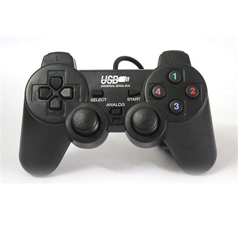 usb wired pc gamepad game controller shock vibration joystick joypad control  pc computer