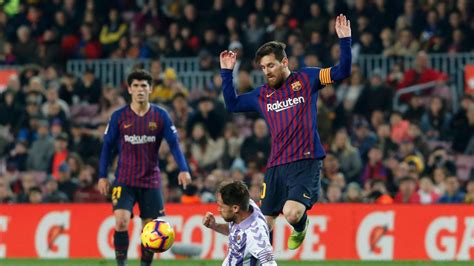 barcelona real valladolid goles resumen  resultado en directo